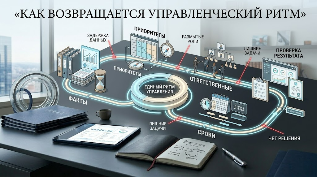 a8055c0f-3c8e-487f-9701-69b3d3854775-1 Почему компания в кризис сначала теряет ритм управления, а уже потом деньги